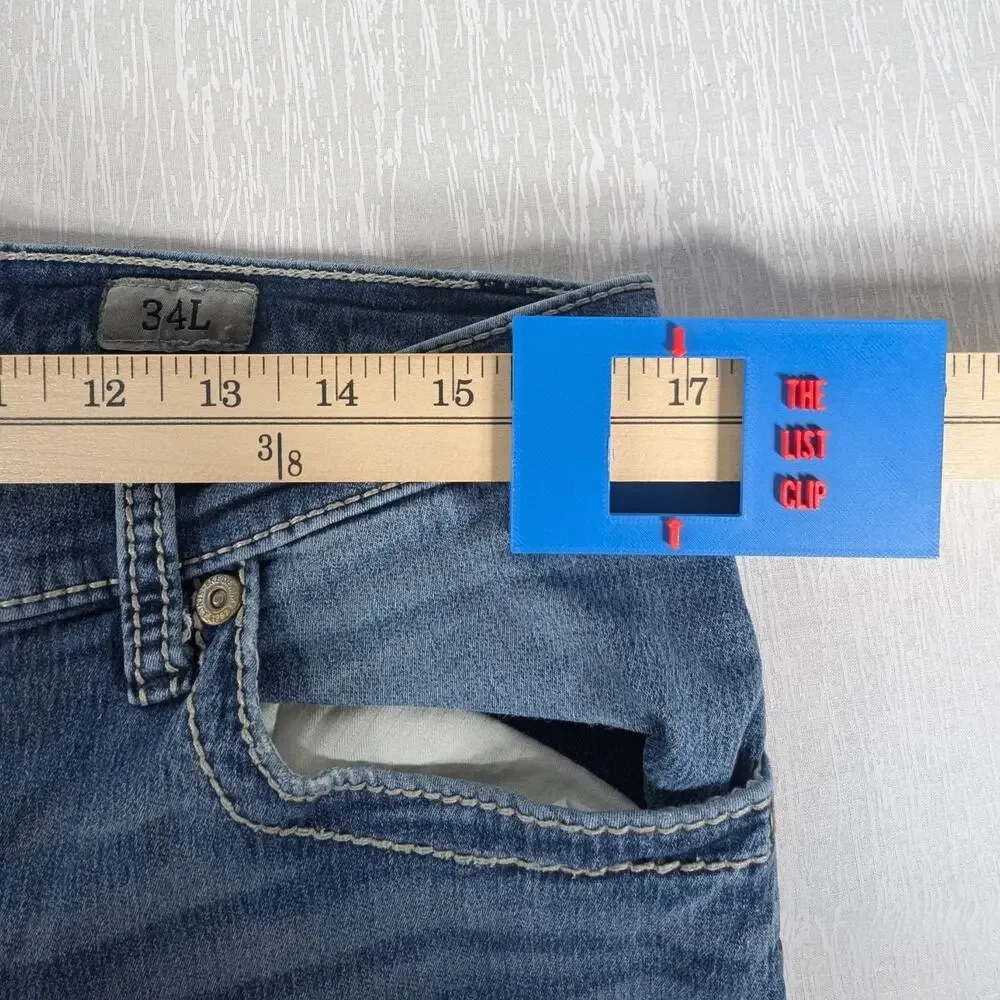 BKE Ryan Jeans Mens 34L Blue 34x28 Straight Jeans